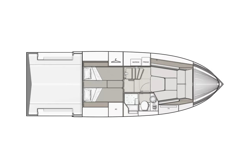 Lower deck - Cabin