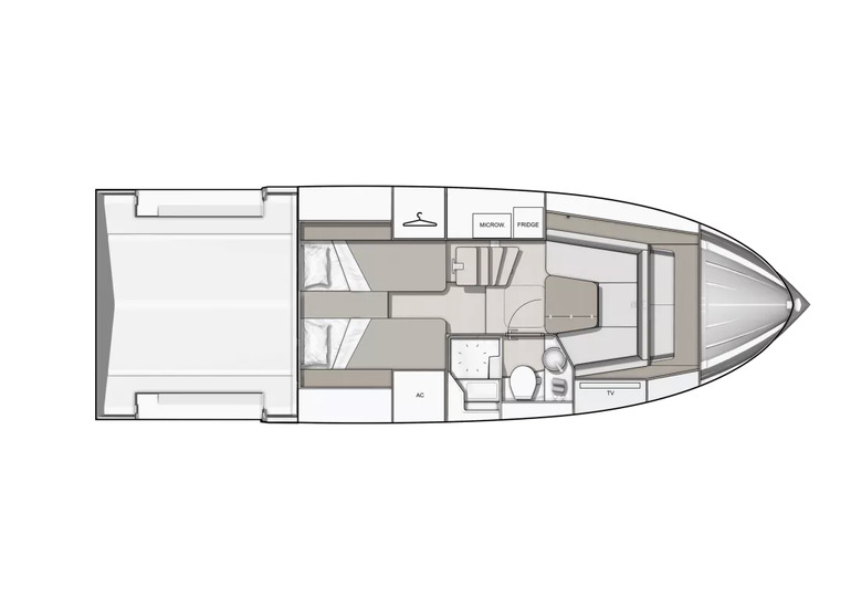 Lower deck - Salon